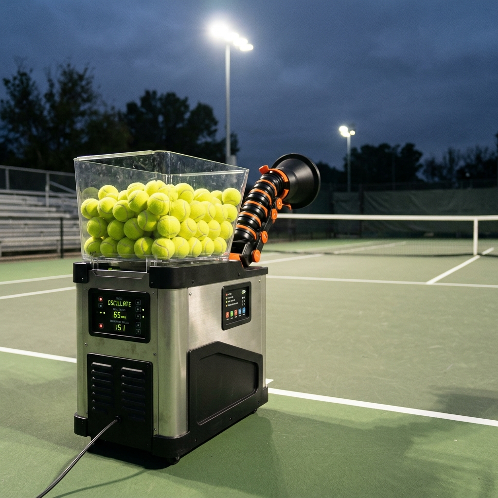 6 Best Tennis Ball Machines – (Reviews & Buying Guide 2018)
